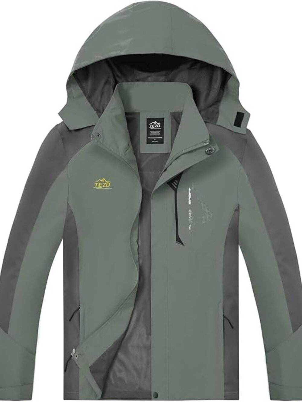 Men's Waterproof Rain Jacket | Hooded Hiking Windbreaker